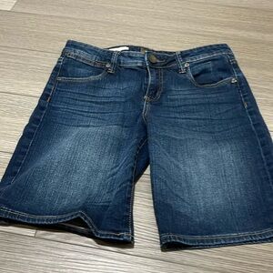 Kut from the Kloth Indigo Jean Shorts